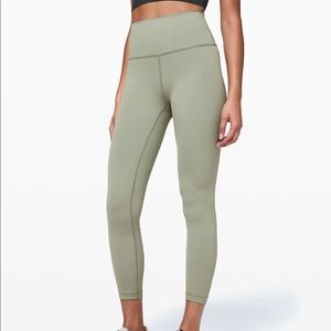 Lululemon Wunder Under High Rise Sea Moss 4, 25”